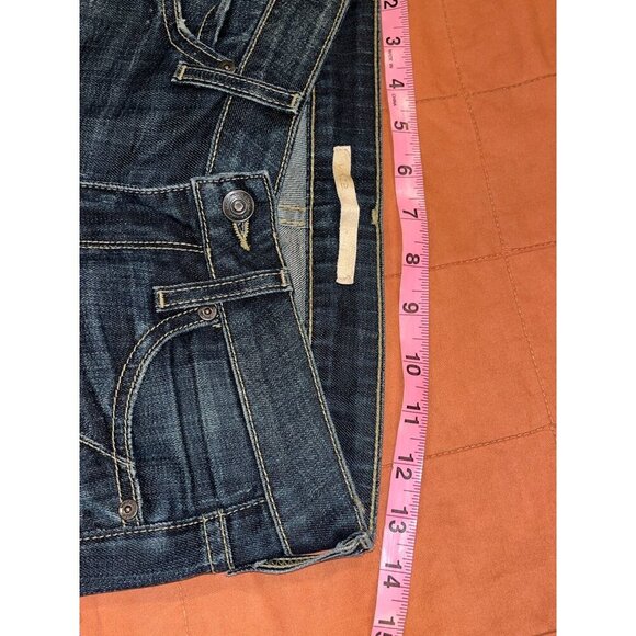 VINCE Vintage  Distressed Low Rise kinny Jeans Size 24 - Picture 5 of 10